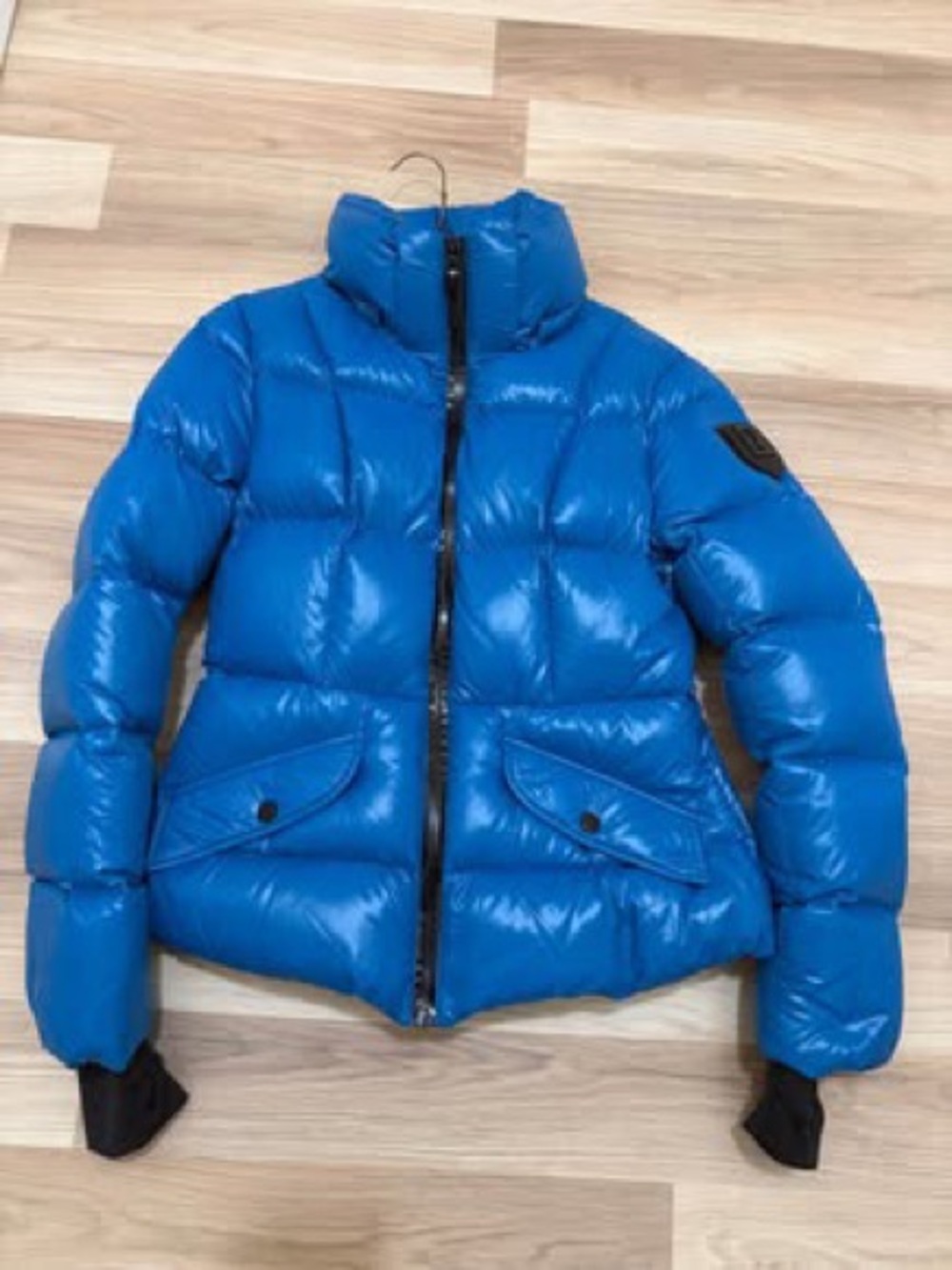 RUDSAK Shiny Royal Blue Quilted Puffer Jacket